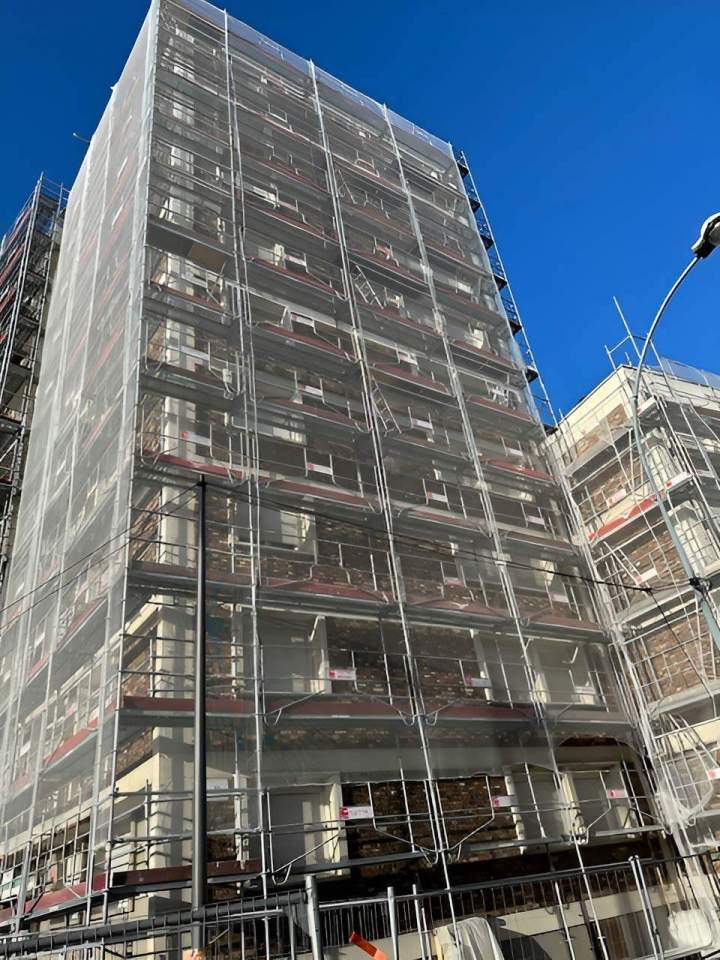 Travaux montage échafaudage fixe Argenteuil