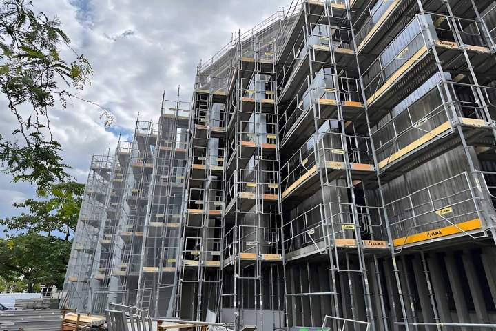 Pose échafaudage fixe Argenteuil