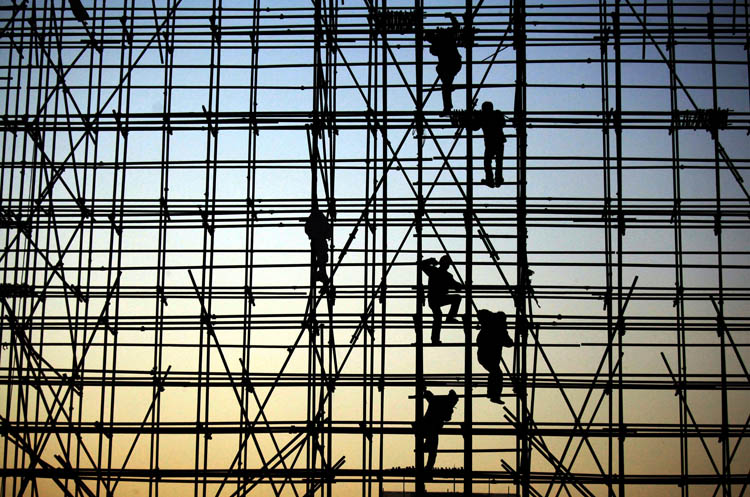 Démontage échafaudage fixe Le Havre