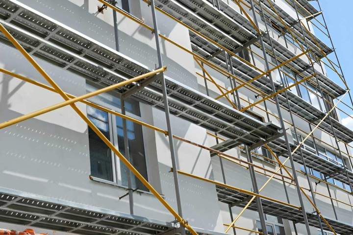 Installation échafaudage fixe Argenteuil